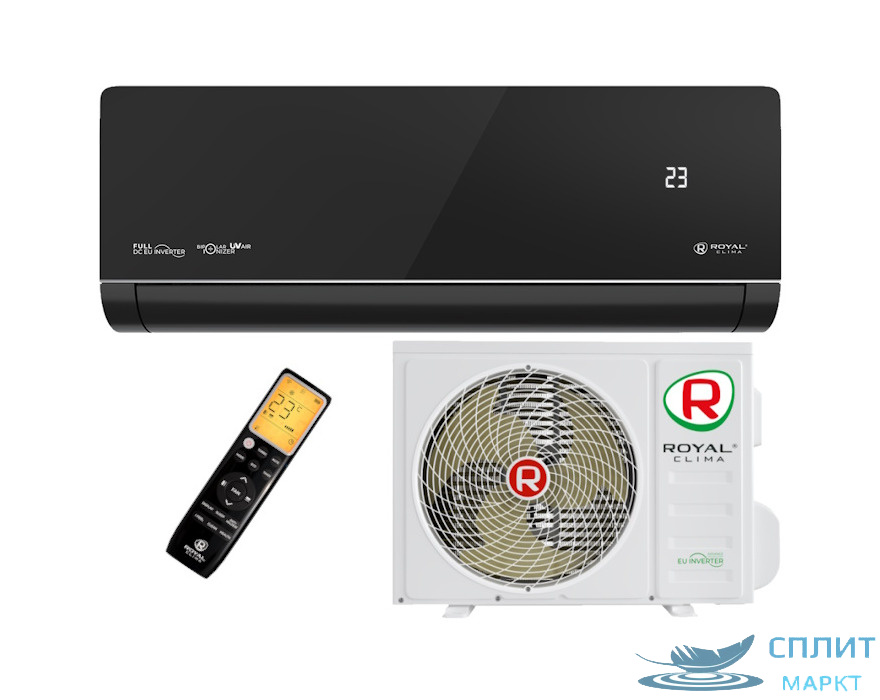 Сплит-система ROYAL CLIMA ROYAL SUPREMO NERO FULL DC EU Inverter RCI-RSN55HN
