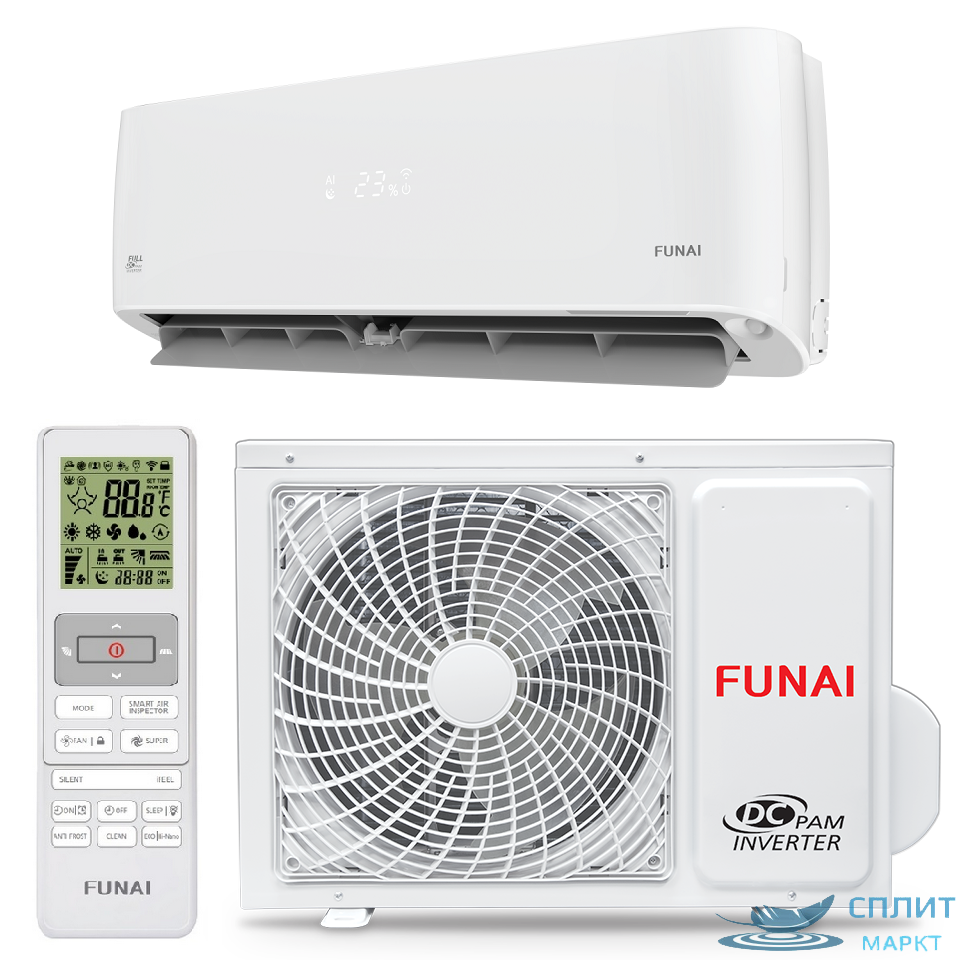 Сплит-система FUNAI EMPEROR Smart Eye FULL Inverter RACI-EM35HP.D04